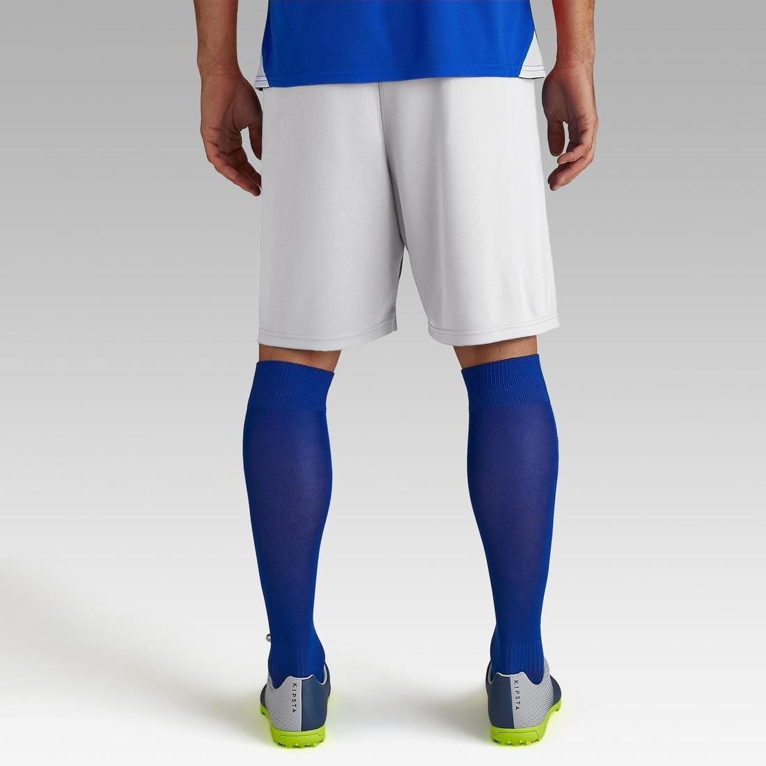 Adult Football Eco-Design Shorts F100, White, , large image number 9
