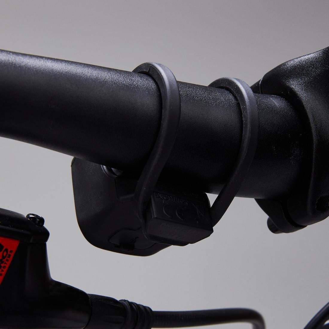 LED Front / Rear USB Bike Light, Black, No Color, large image number 2