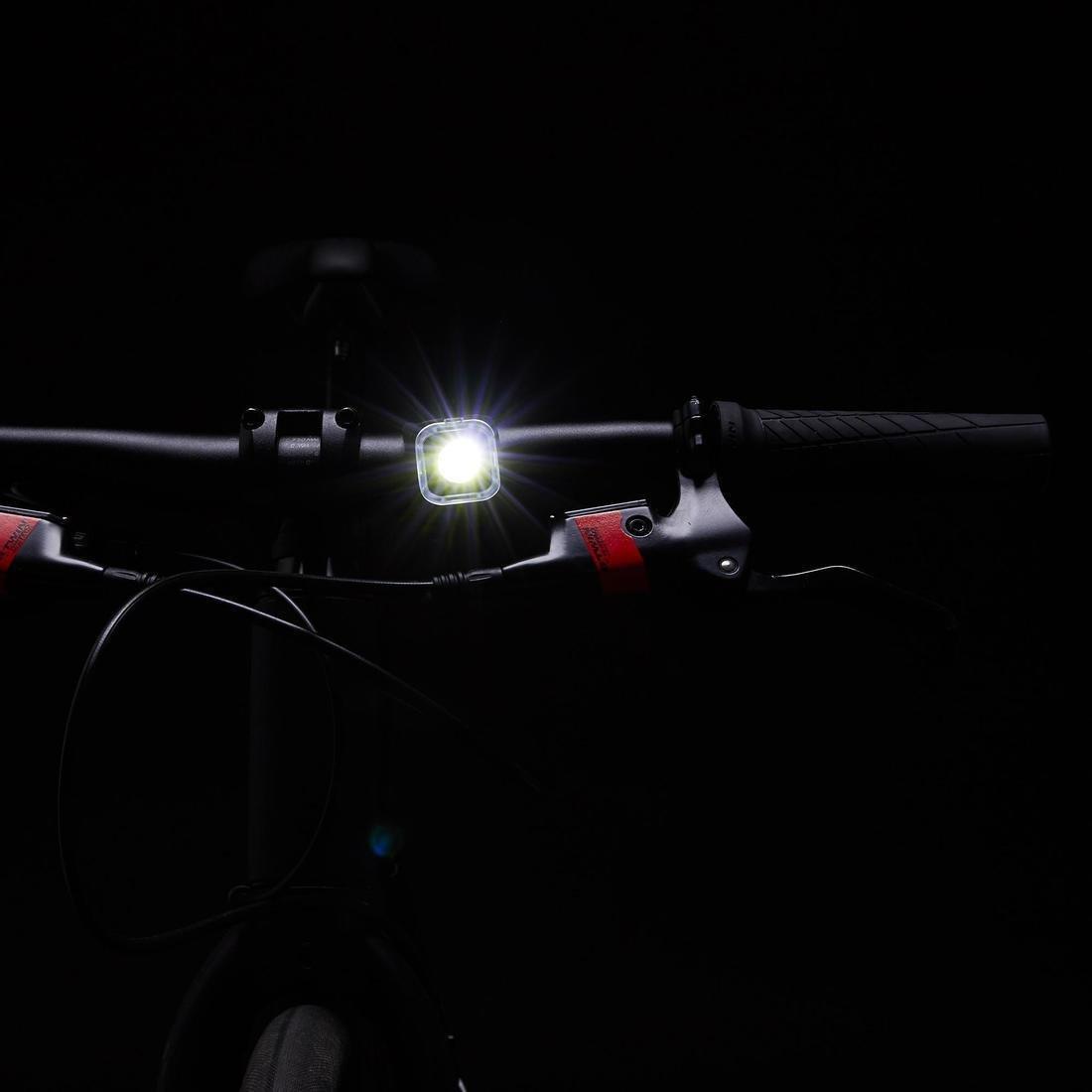LED Front / Rear USB Bike Light, Black, No Color, large image number 4
