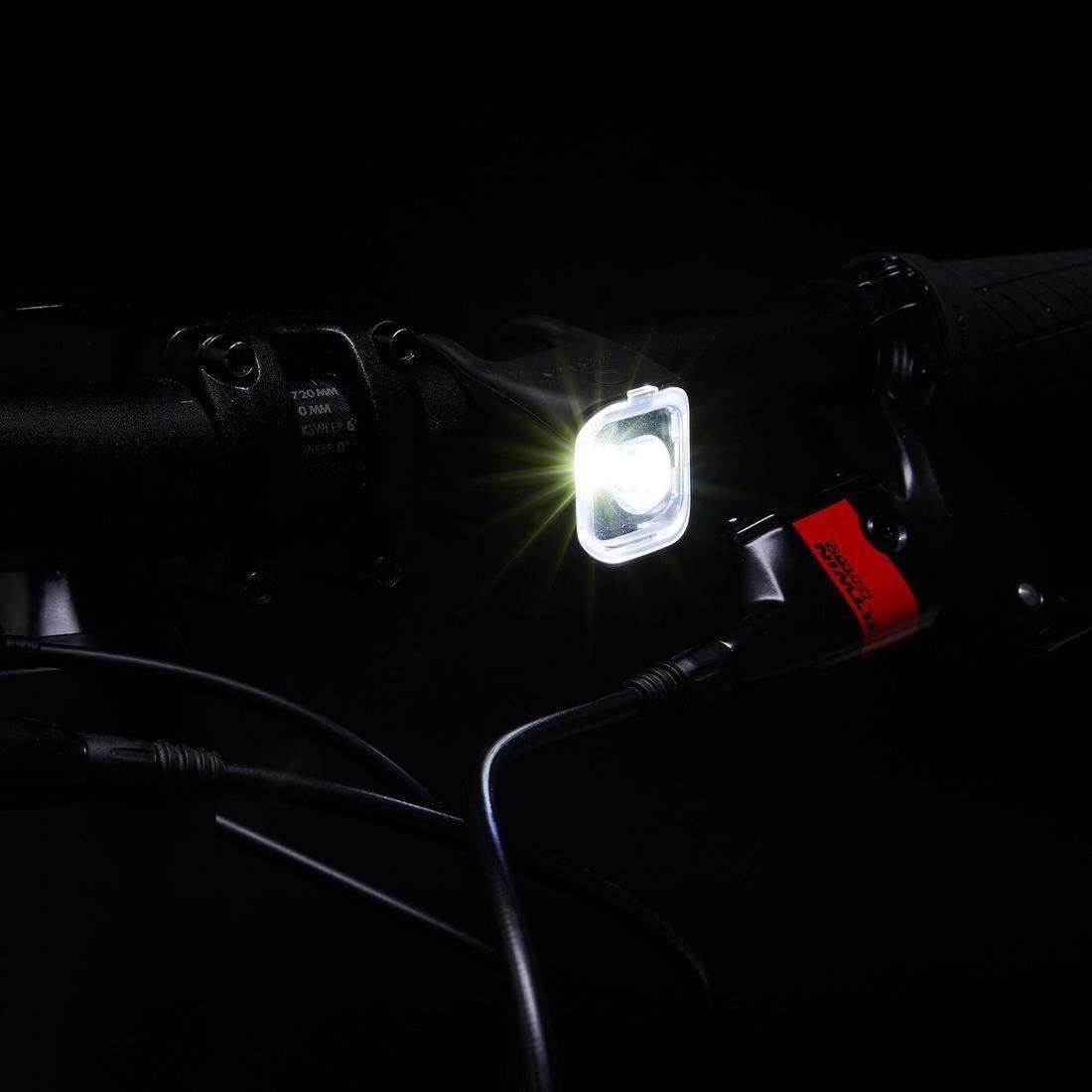 LED Front / Rear USB Bike Light, Black, No Color, large image number 6