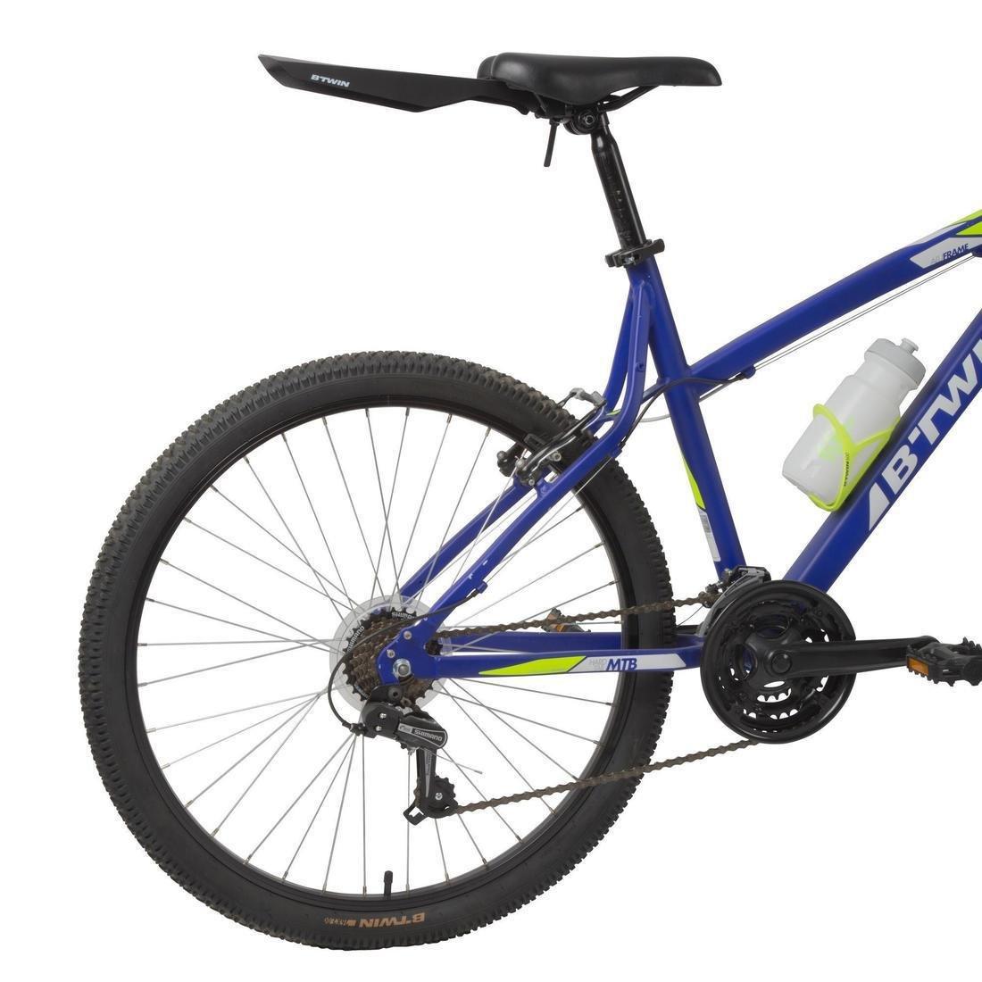 Flash Mountain Biking Rear Mudguard, Black, , large image number 4