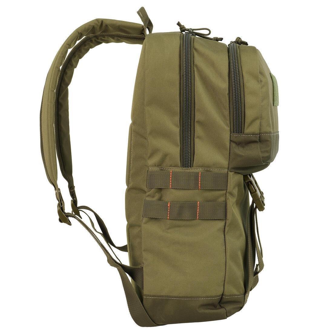 KHAKI GREEN HUNTING BACKPACK 20L GREEN, No Color, large image number 2