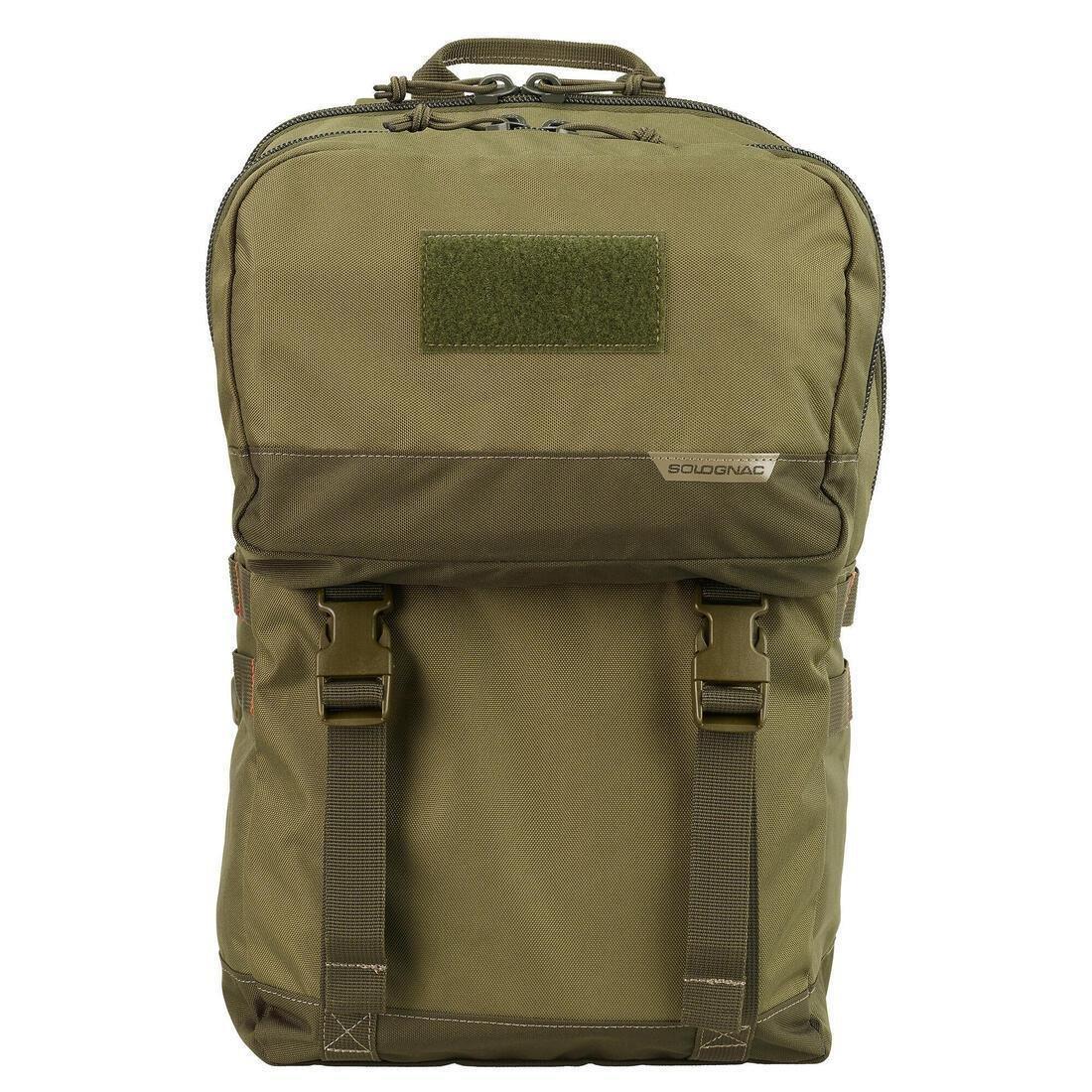 HUNTING BACKPACK 20L GREEN, khaki green, No Color, large image number 3