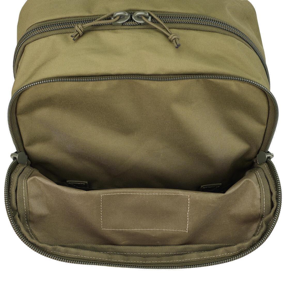 HUNTING BACKPACK 20L GREEN, khaki green, No Color, large image number 4