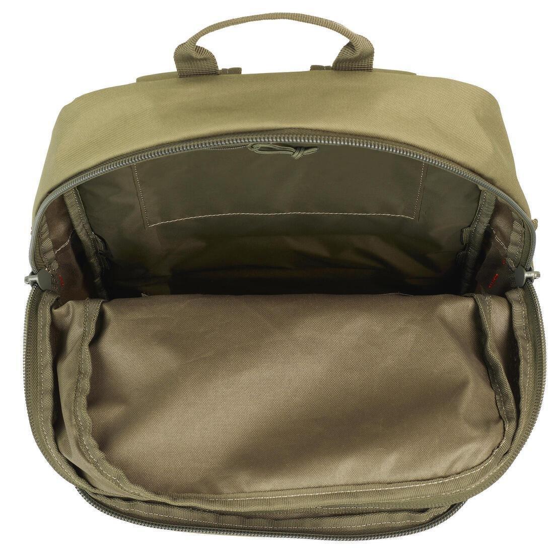 HUNTING BACKPACK 20L GREEN, khaki green, No Color, large image number 5