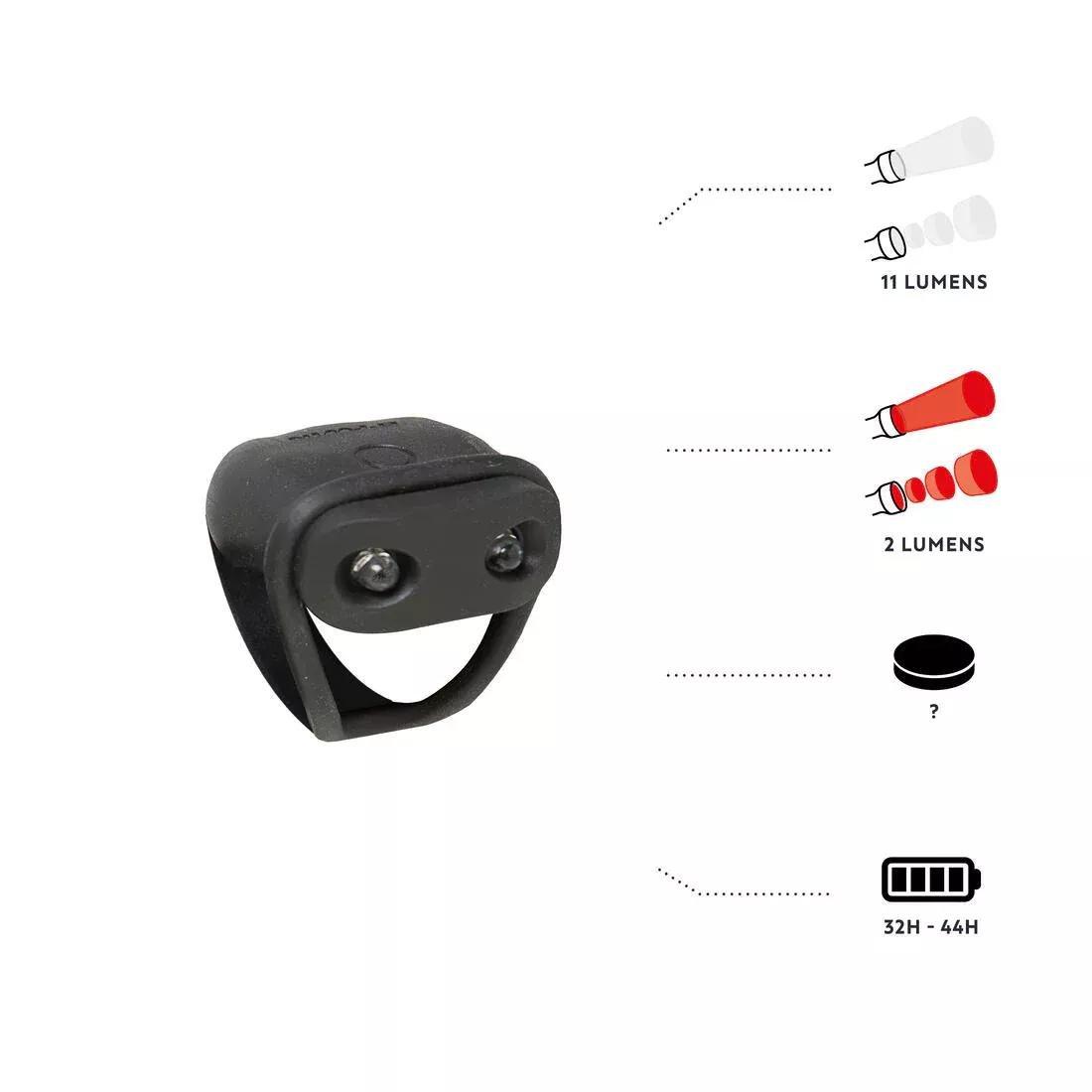 Rear LED Battery-Powe Bike Light, Yellow, No Color, large image number 9