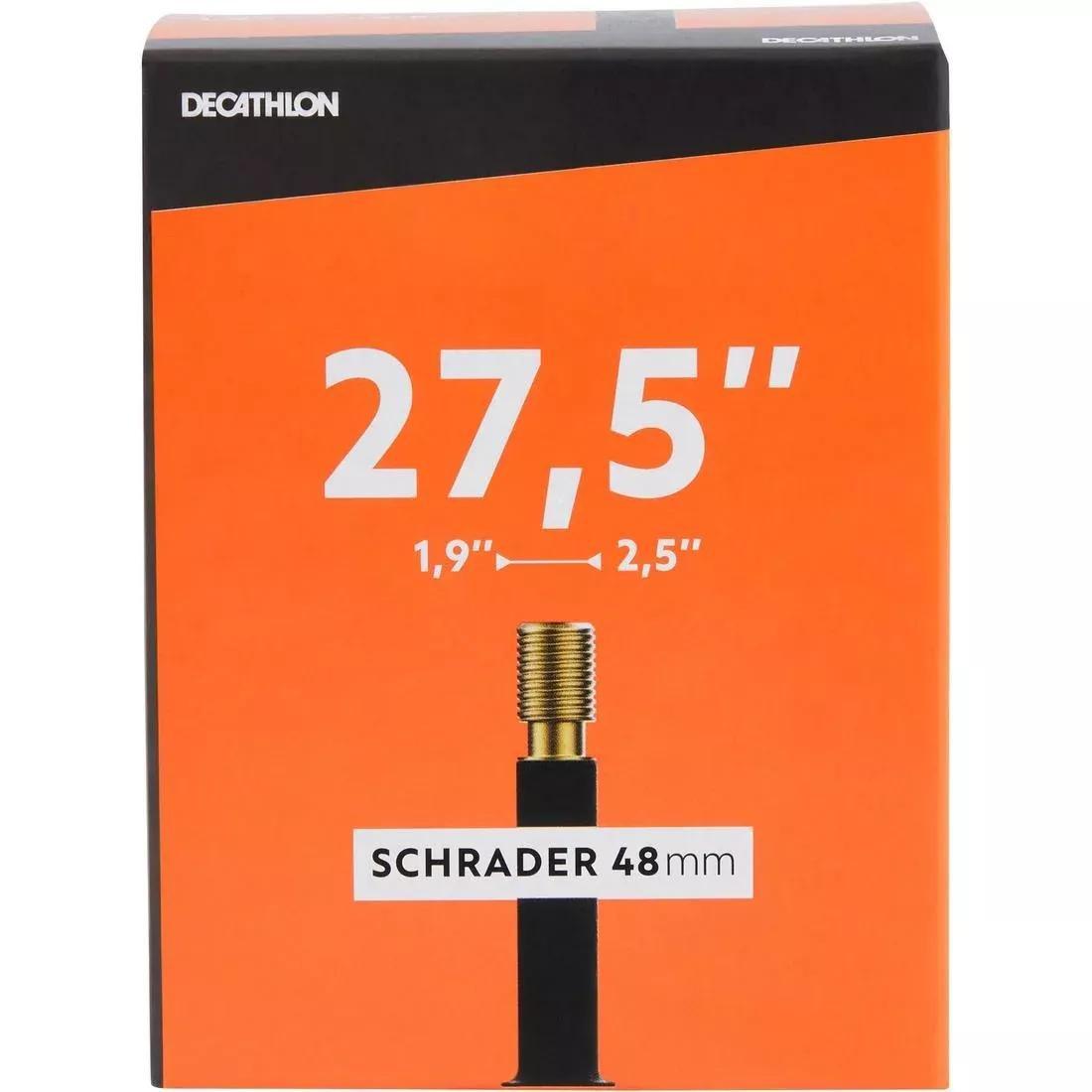 Auto Valve Bike Inner Tube, Schrader, No Color, large image number 0