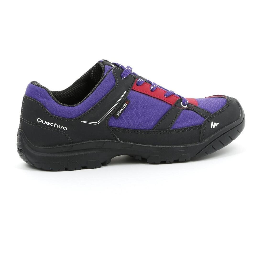 Arpenaz 50 Children's Waterproof Hiking Shoes, Vermilion, , large image number 6