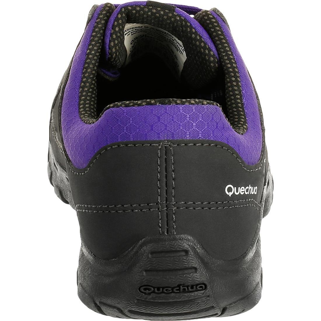 Arpenaz 50 Children's Waterproof Hiking Shoes, Vermilion, , large image number 12
