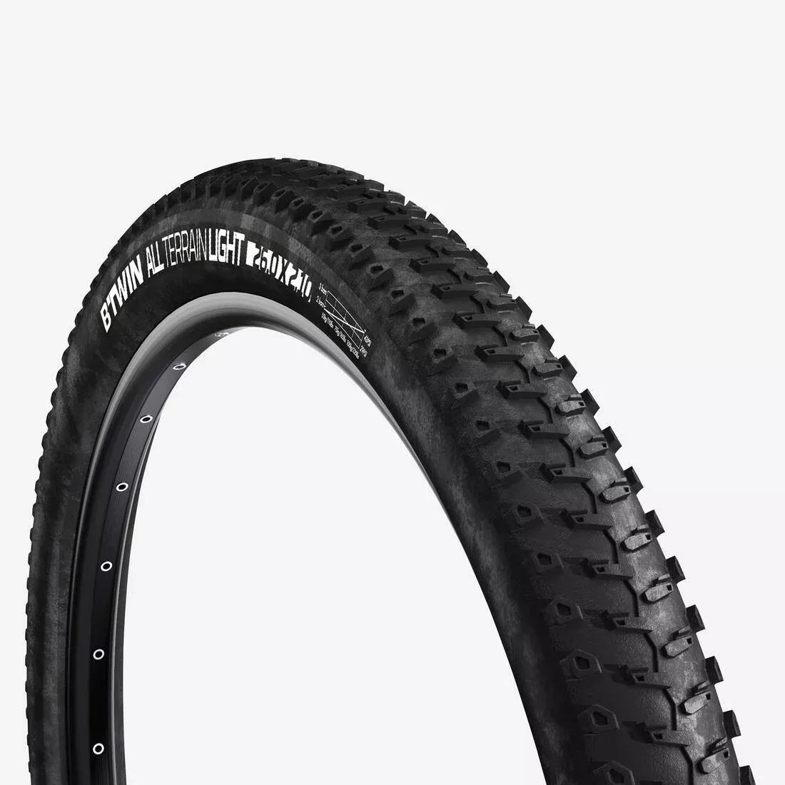 All Terrain 7 Mountain Bike Tyre, No Color, large image number 1