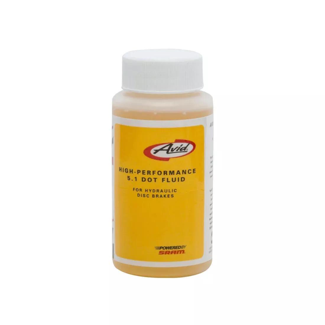 Brake Fluid Dot Avid 5.1, Yellow, No Color, large image number 0