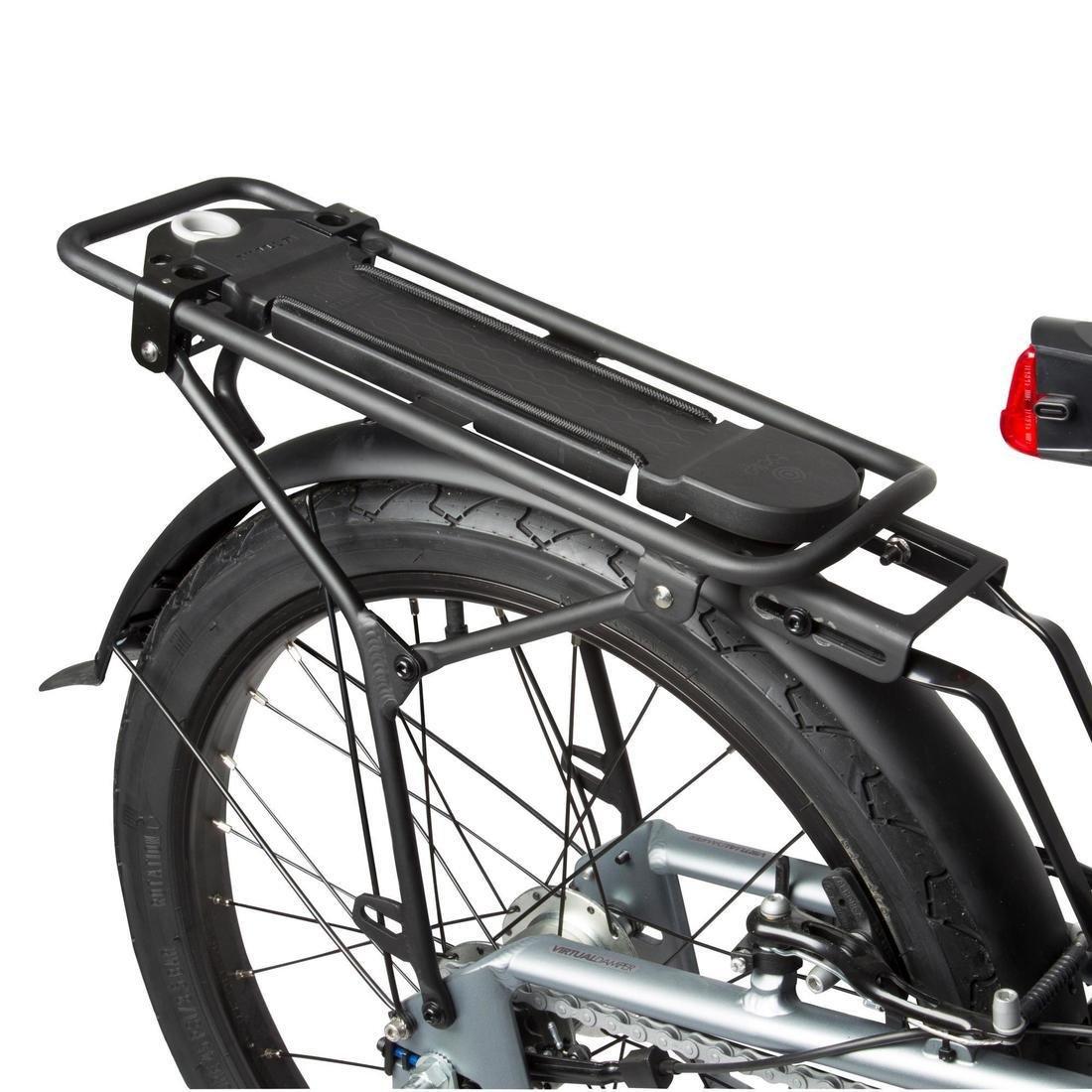 Onesecondclip Tilt Folding Bike Pannier Rack, Black, No Color, large image number 1