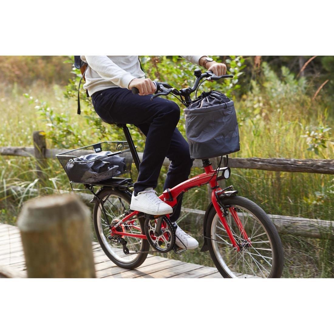 Onesecondclip Tilt Folding Bike Pannier Rack, Black, No Color, large image number 2