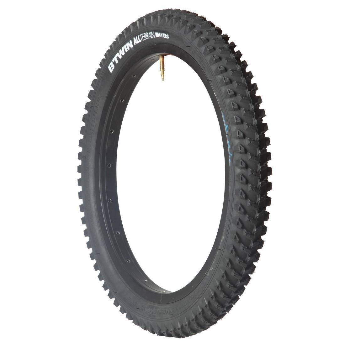 Kids' Mountain Bike Tyre 16x1.95, No Color, large image number 2