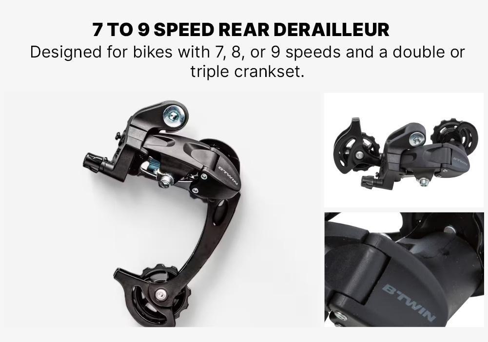 Speed Rear Derailleur, No Color, medium