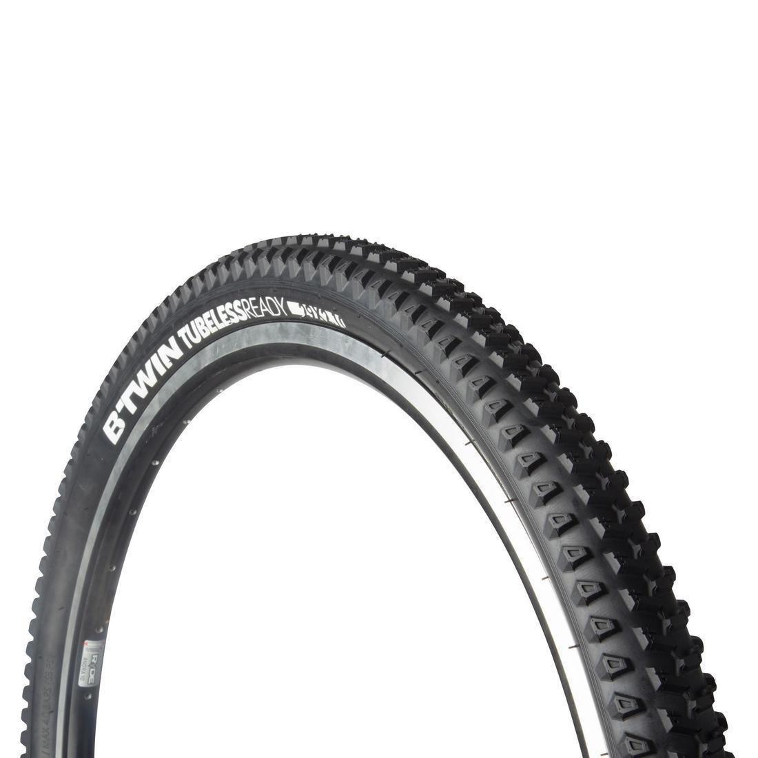 ROCKRIDER - At 7 Mountain Bike Tyr Tubeless Ready