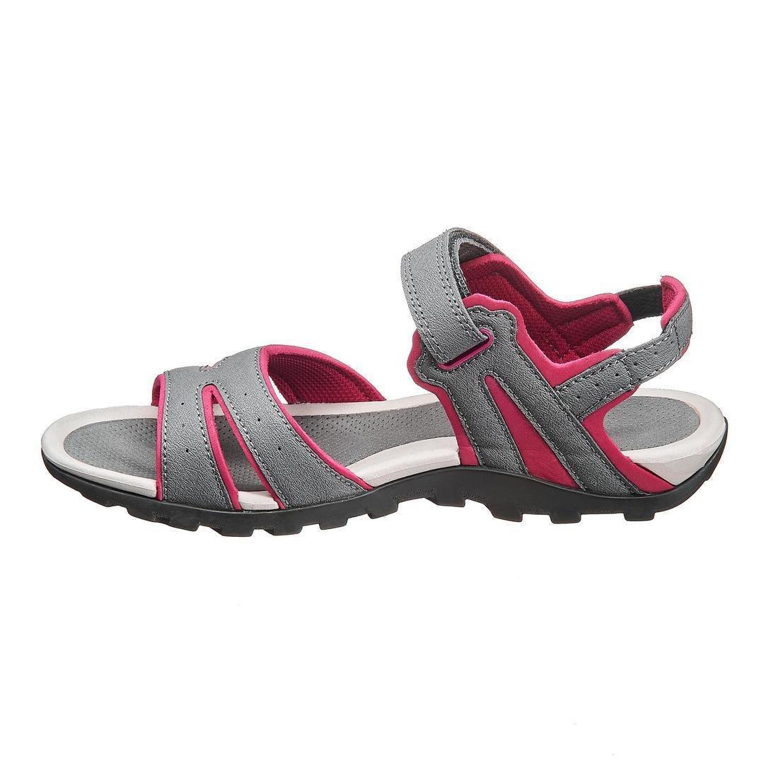 Hiking Sandals - Nh100, Cardinal Pink, No Color, medium