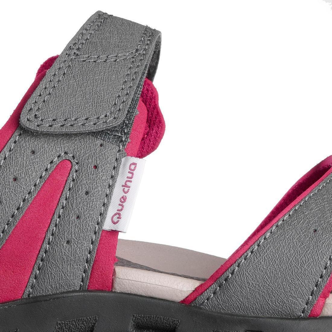 Hiking Sandals - Nh100, Cardinal Pink, No Color, large image number 8