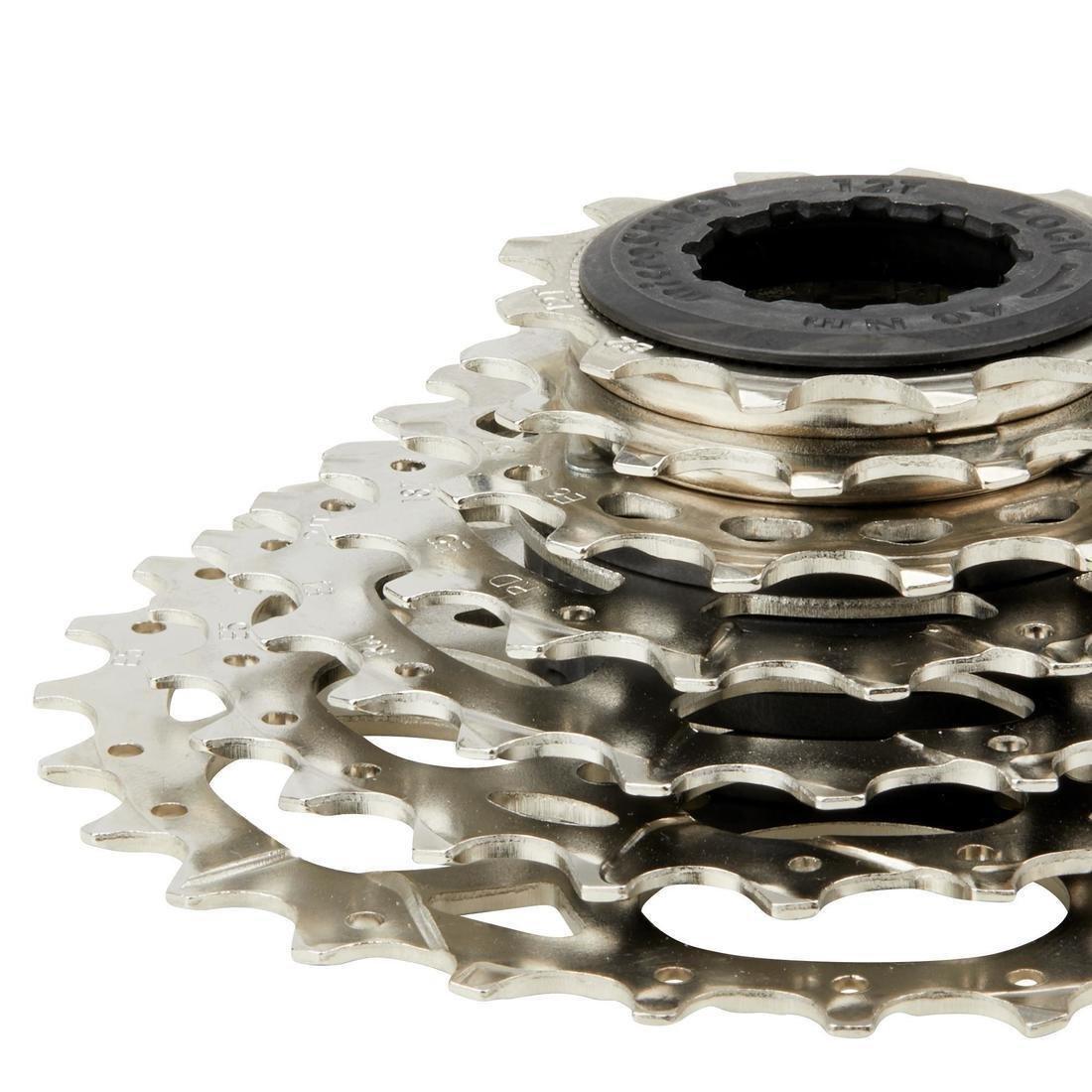 7 Speed 128 Cassette, No Color, medium