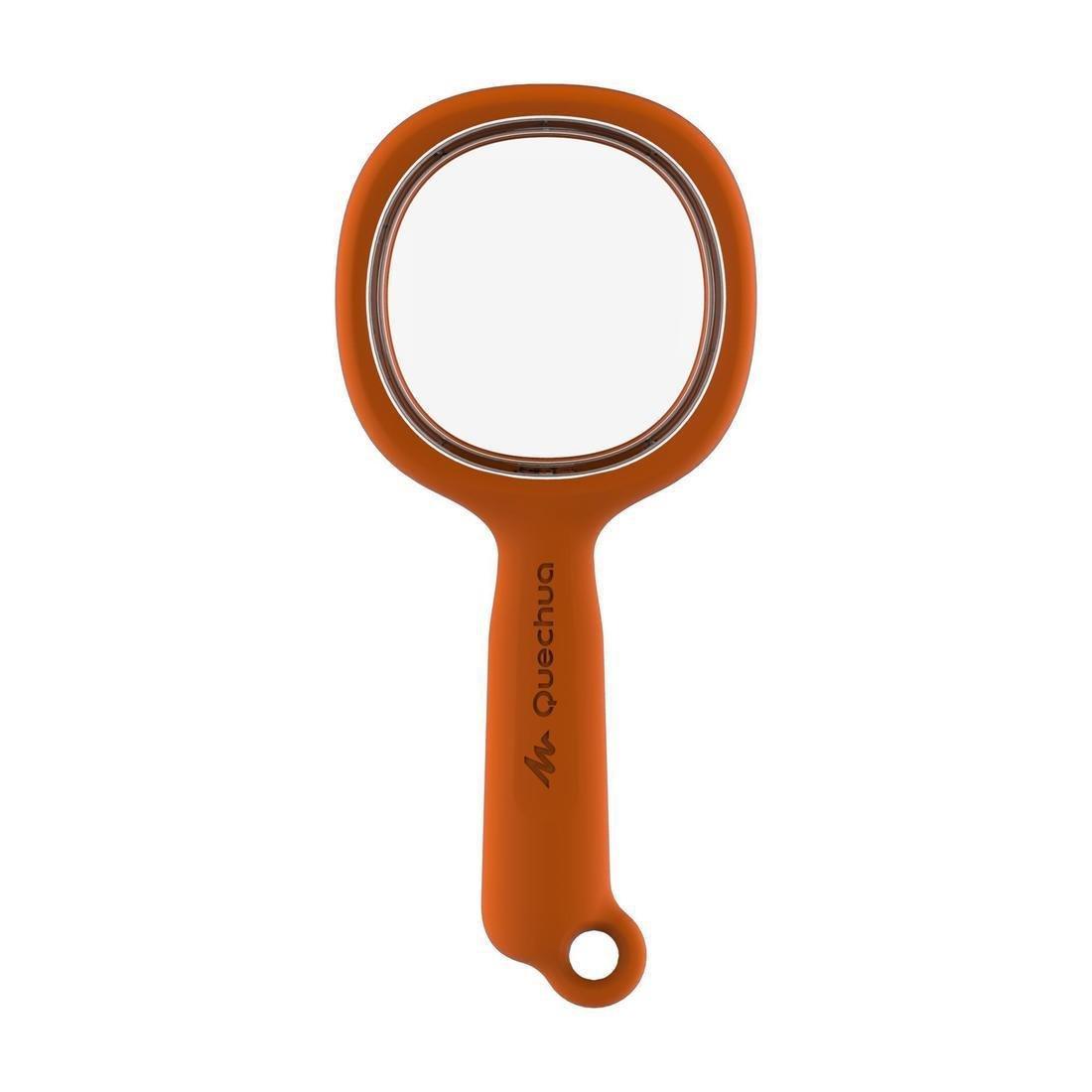 Kids' Magnifying Glass x3 Magnification, Blood Orange, No Color, large image number 0