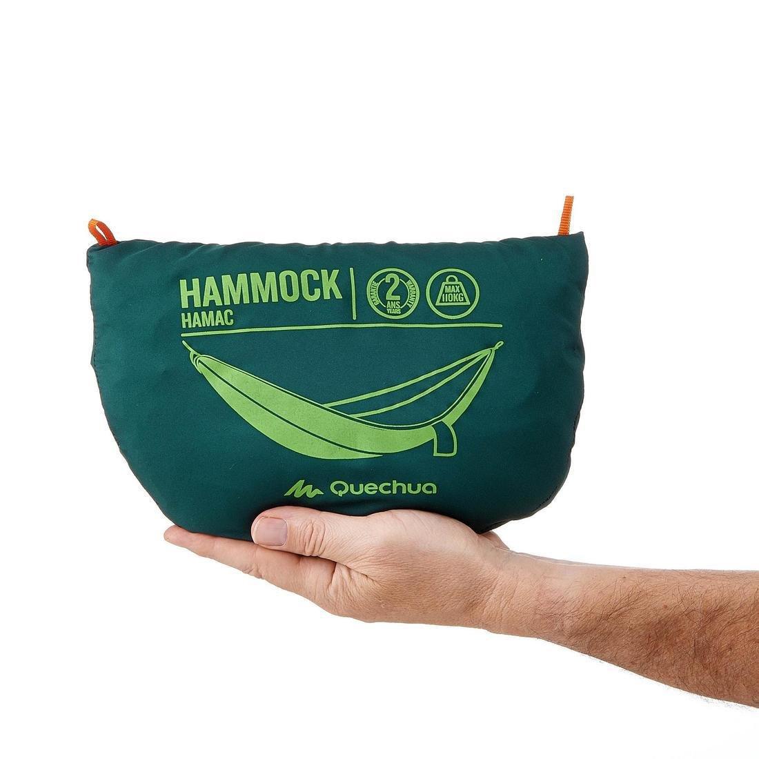 Single Hammock - Basic 260 X 152 Cm - 1 Man, Green, No Color, large image number 1