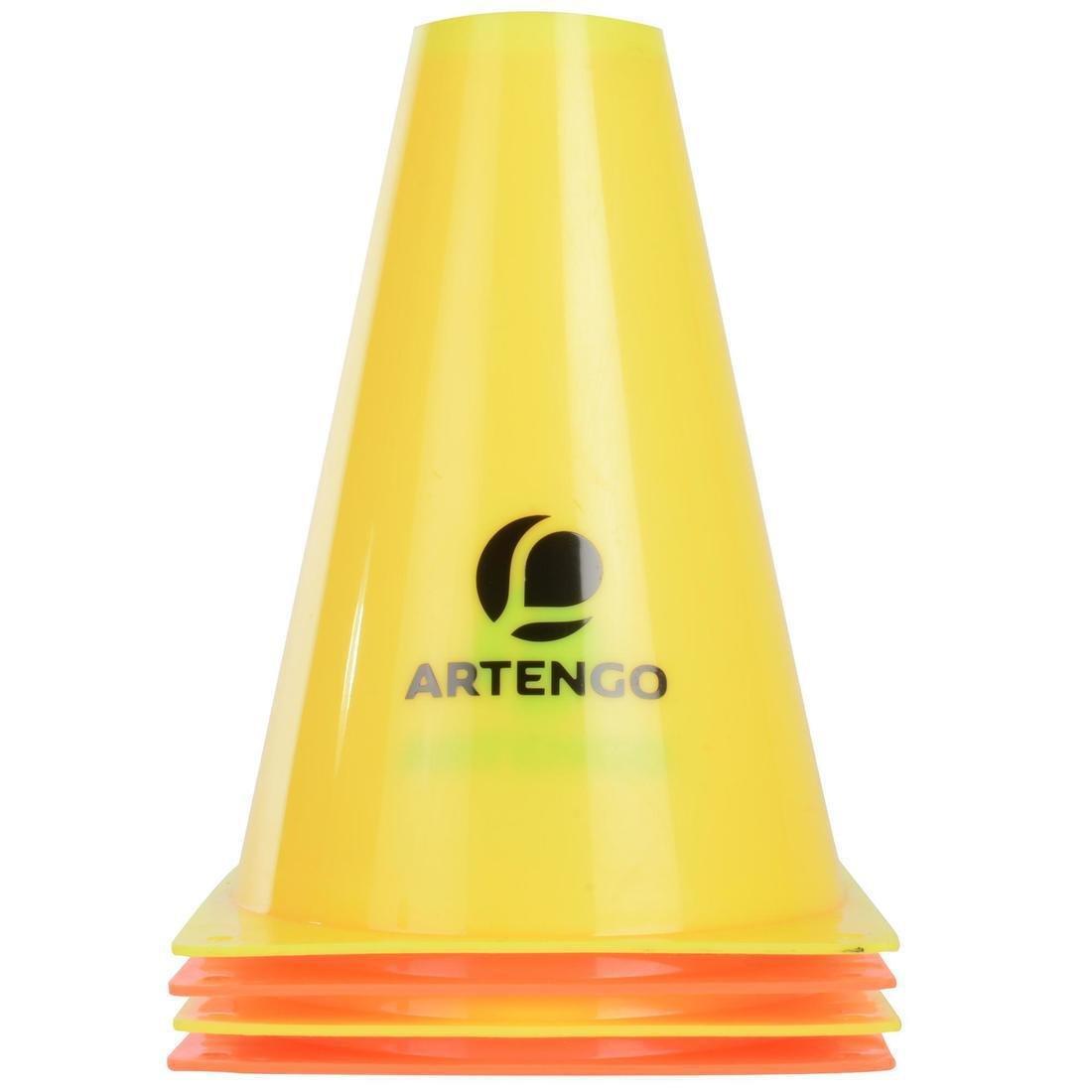 ARTENGO - Tennis Court Marking Cones 6-Pack