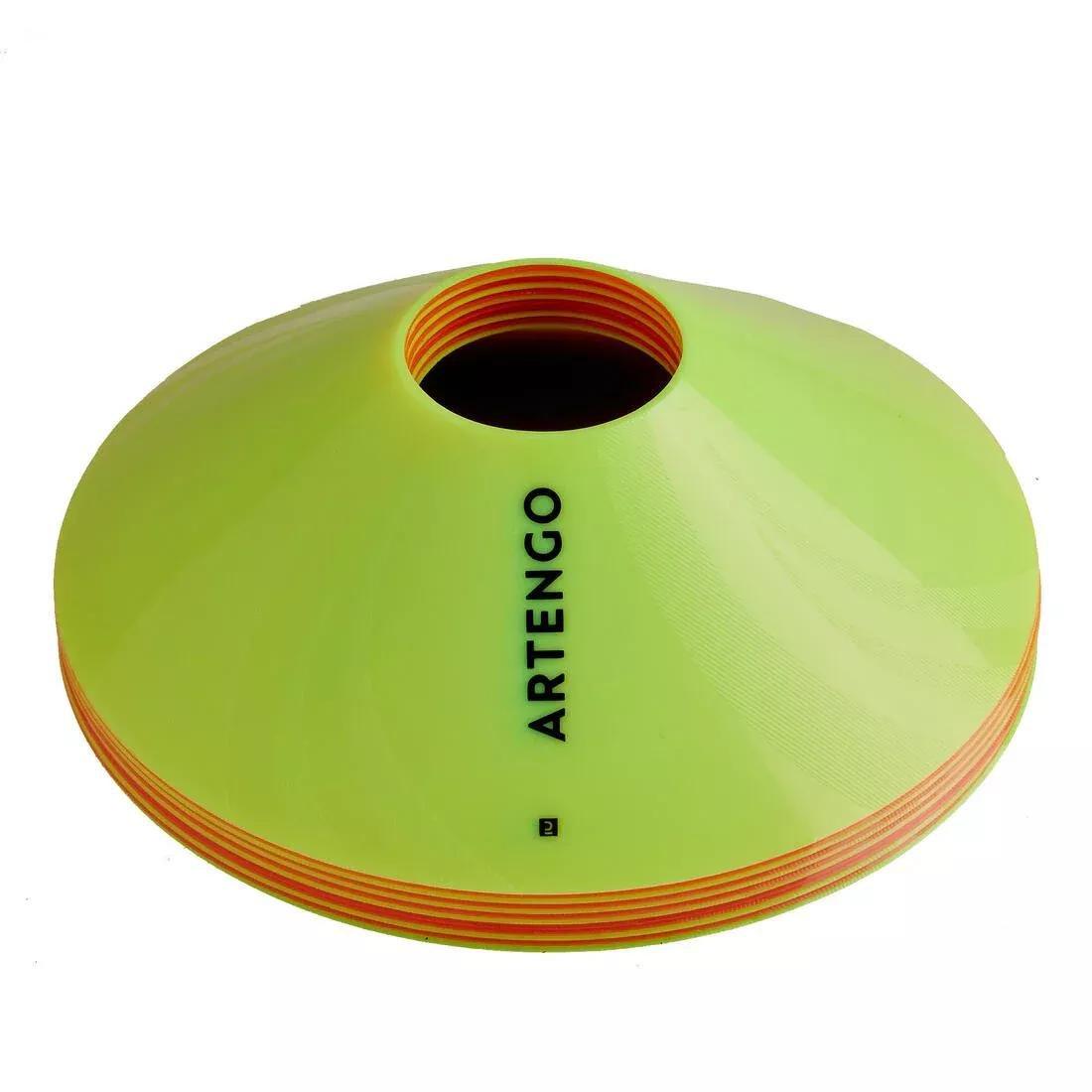 Marking Cups for Tennis Court 12-Pack, Yellow, No Color, large image number 0