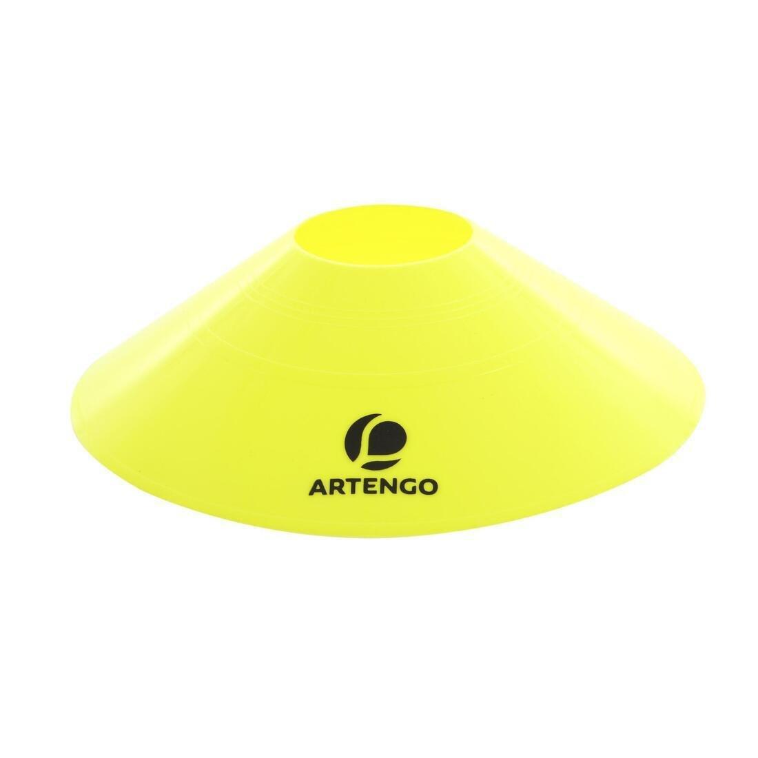 Marking Cups for Tennis Court 12-Pack, Yellow, No Color, large image number 1