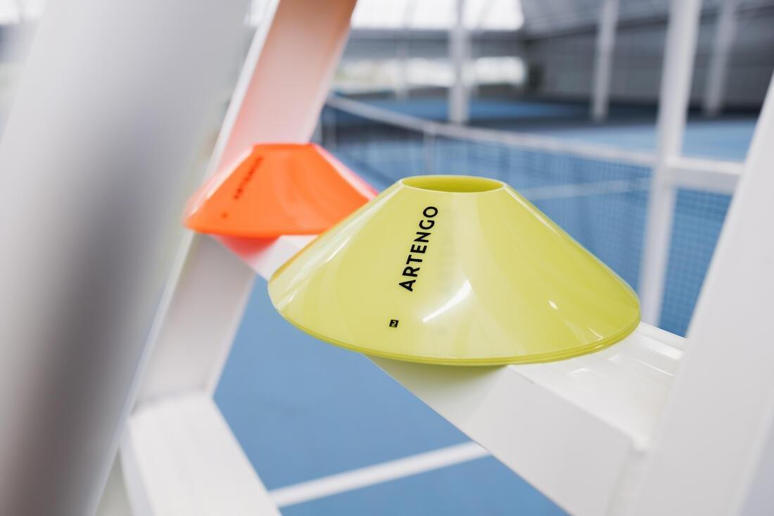 Marking Cups for Tennis Court 12-Pack, Yellow, No Color, large image number 4