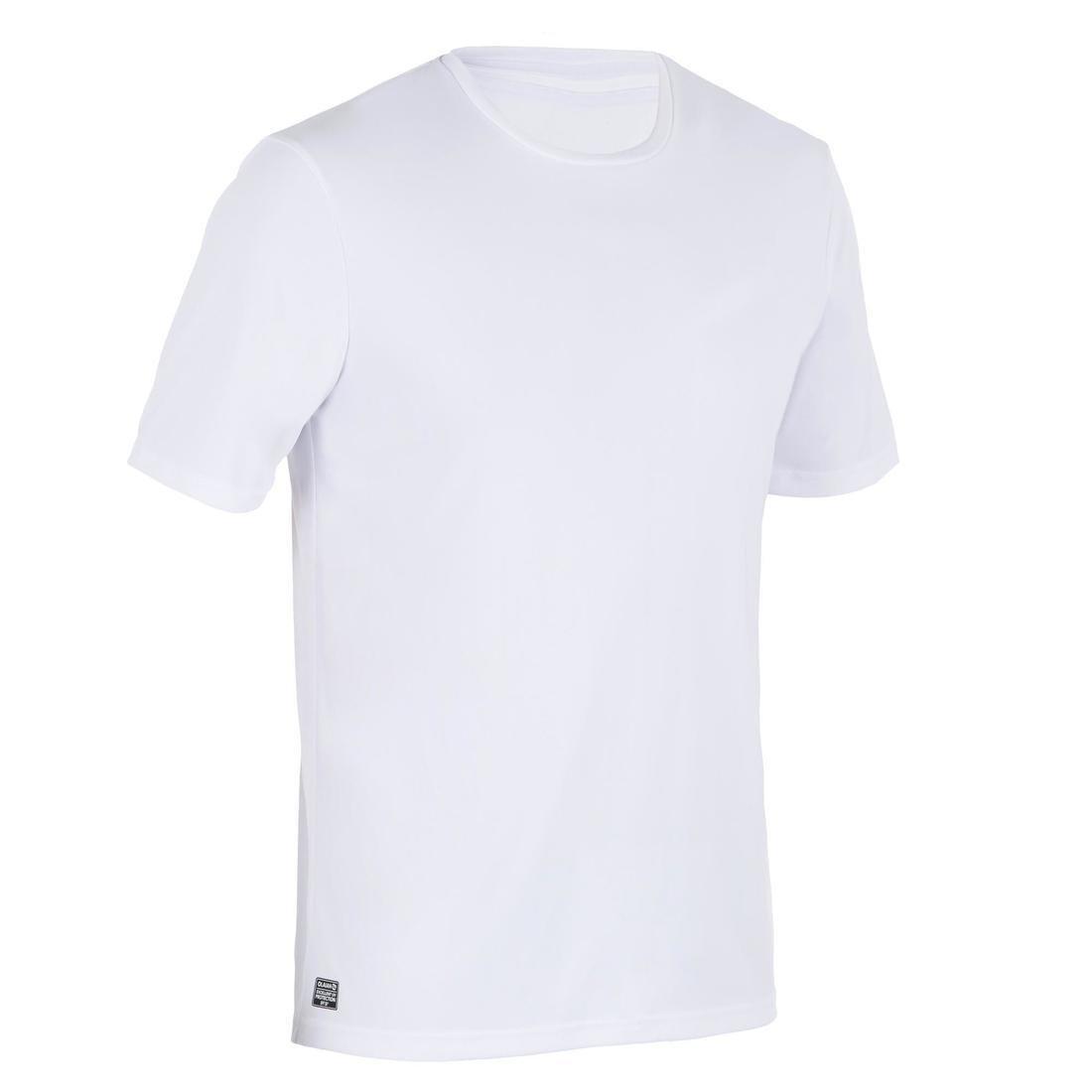 Men's Surfing Short-sleeve Anti-UV Water T-Shirt-White, , large image number 0