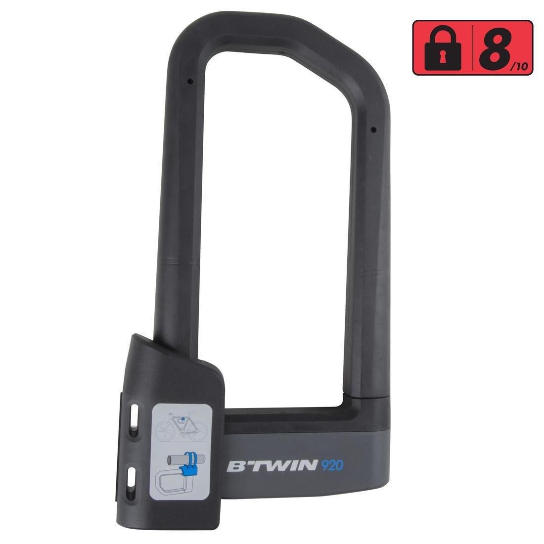 ELOPS U Bike Lock 900 Black Azadea Lebanon