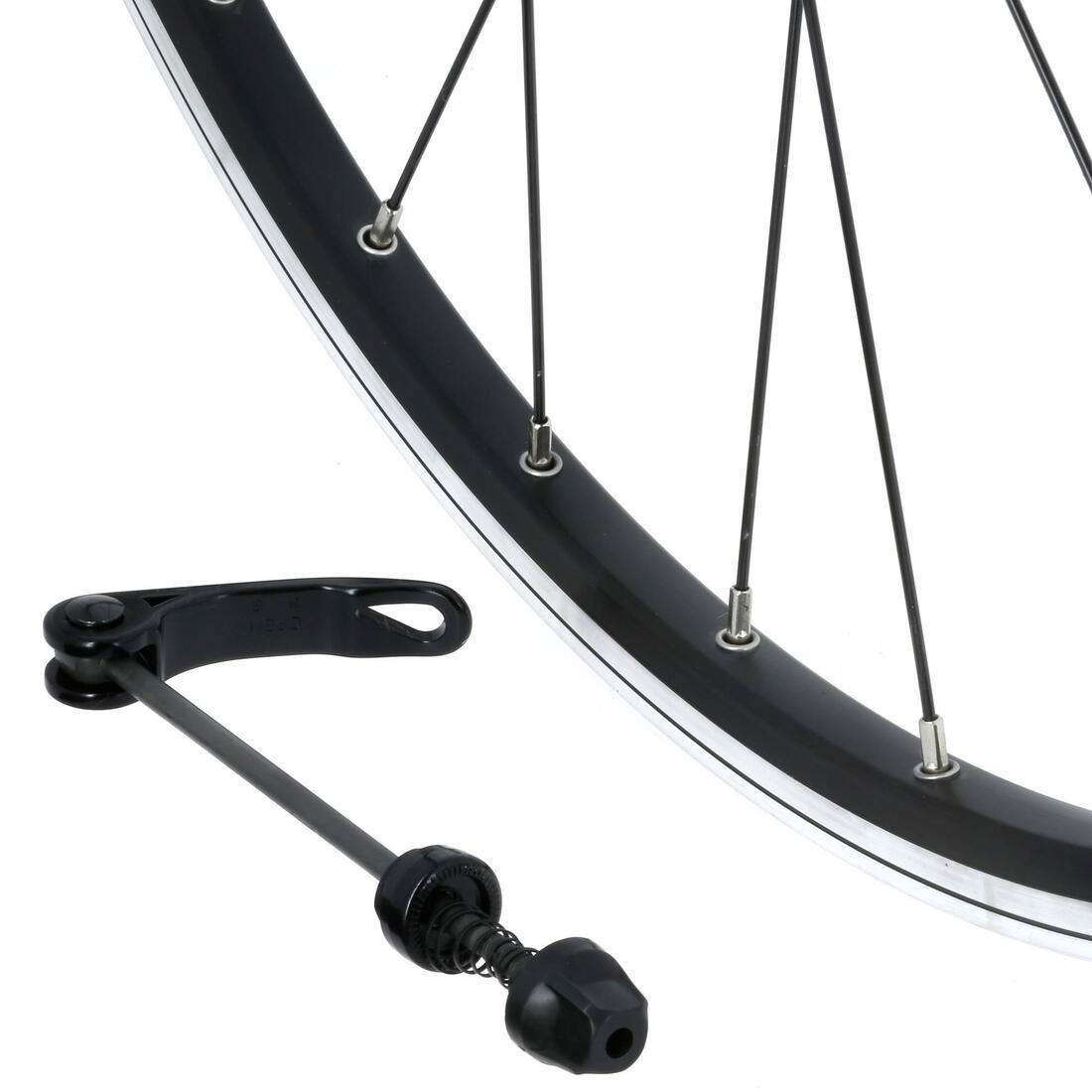 BTWIN - 700 Front Road Wheel, Black