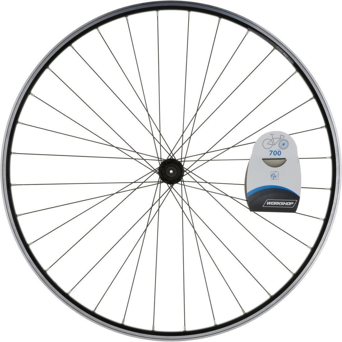 BTWIN - 700 Front Road Wheel, Black