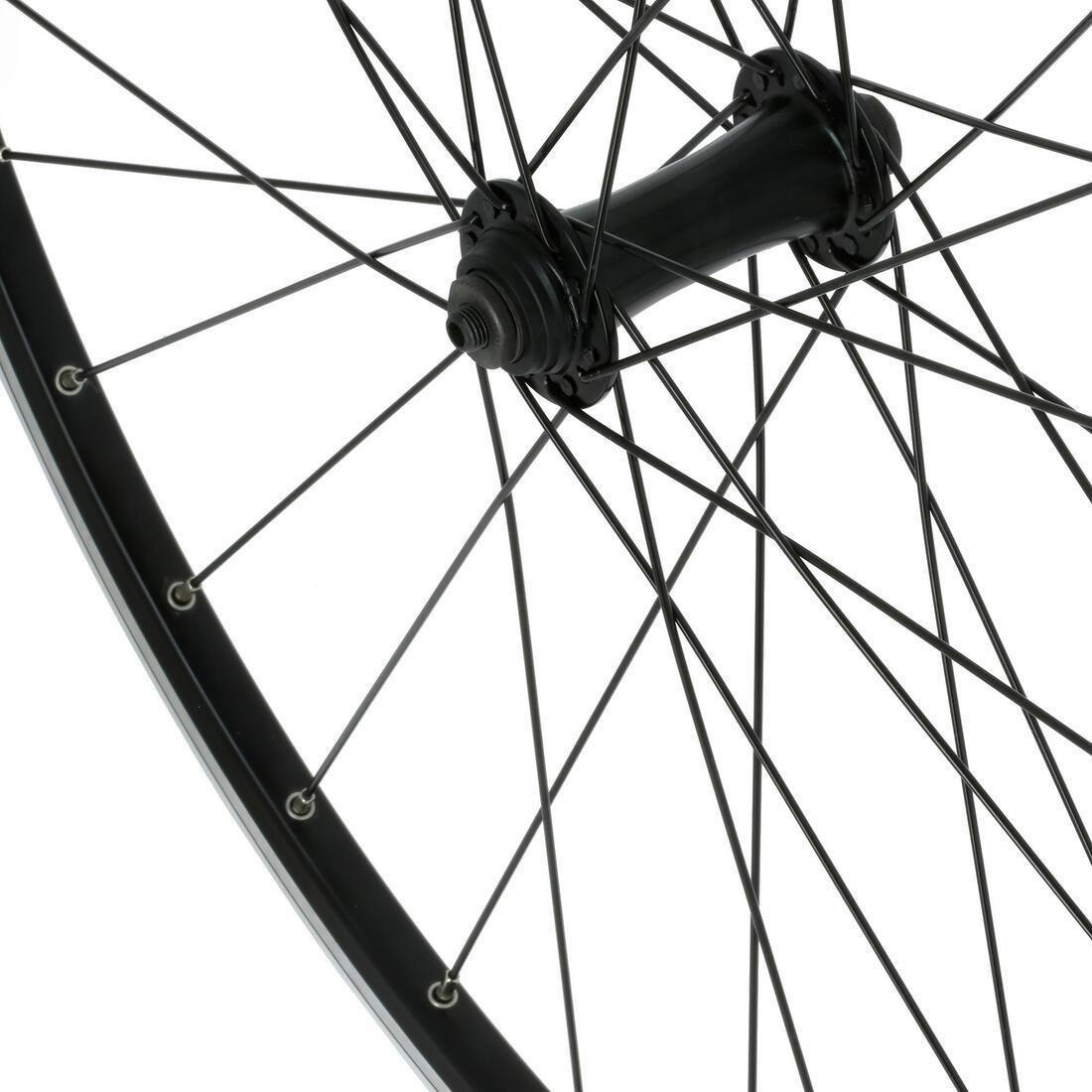 BTWIN - 700 Front Road Wheel, Black