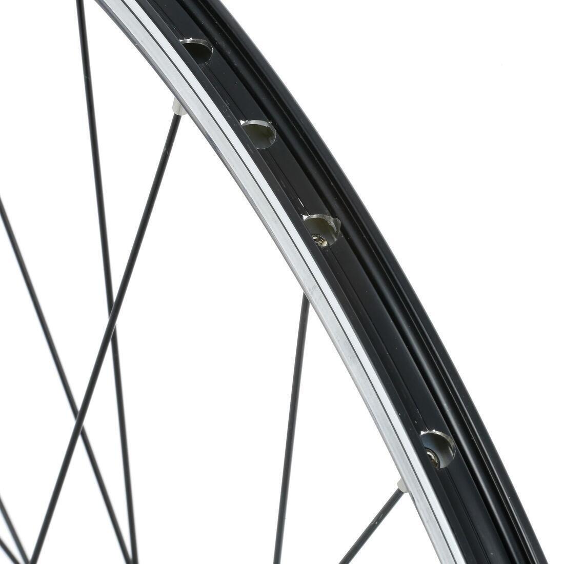 BTWIN - 700 Front Road Wheel, Black