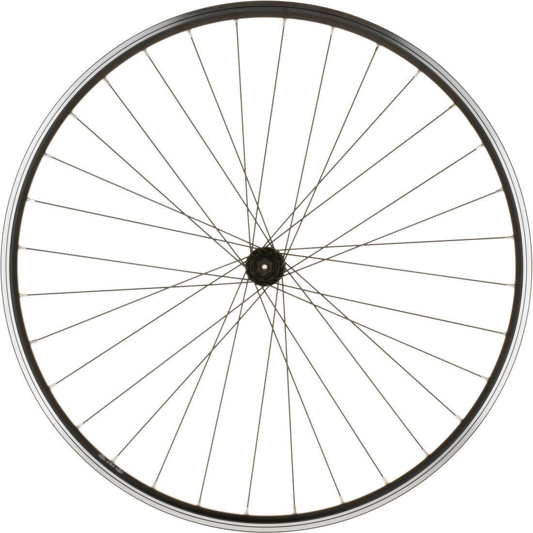 Front Wheel 28 Double Wall Rim V-Brake Quick Release Hybrid Bike, Black, No Color, large image number 10