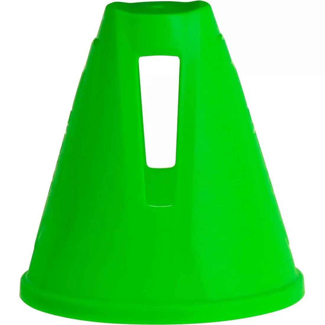 Inline Skating Slalom Cones 10-Pack, Orange, No Color, large image number 5