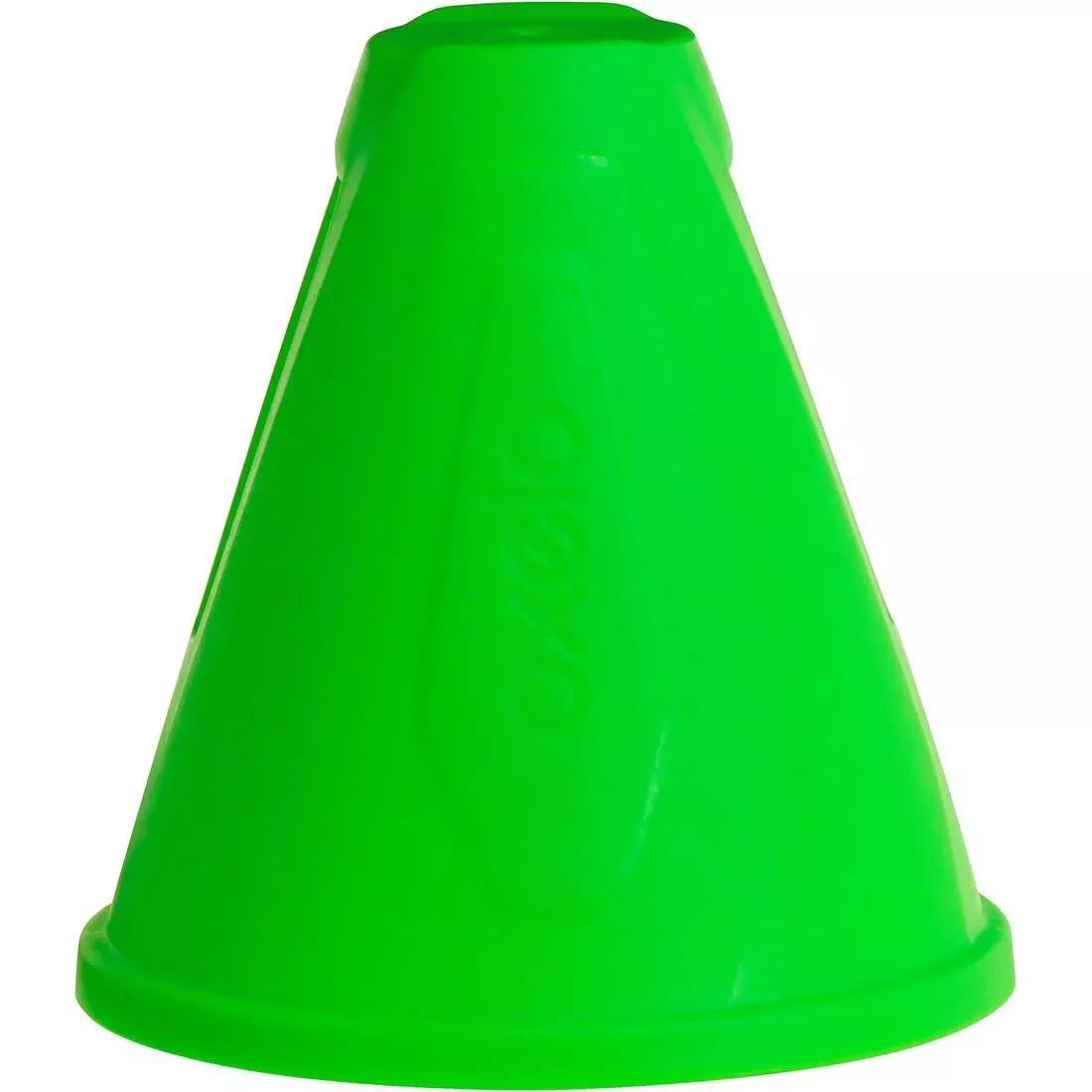 OXELO - Inline Skating Slalom Cones 10-Pack, Orange