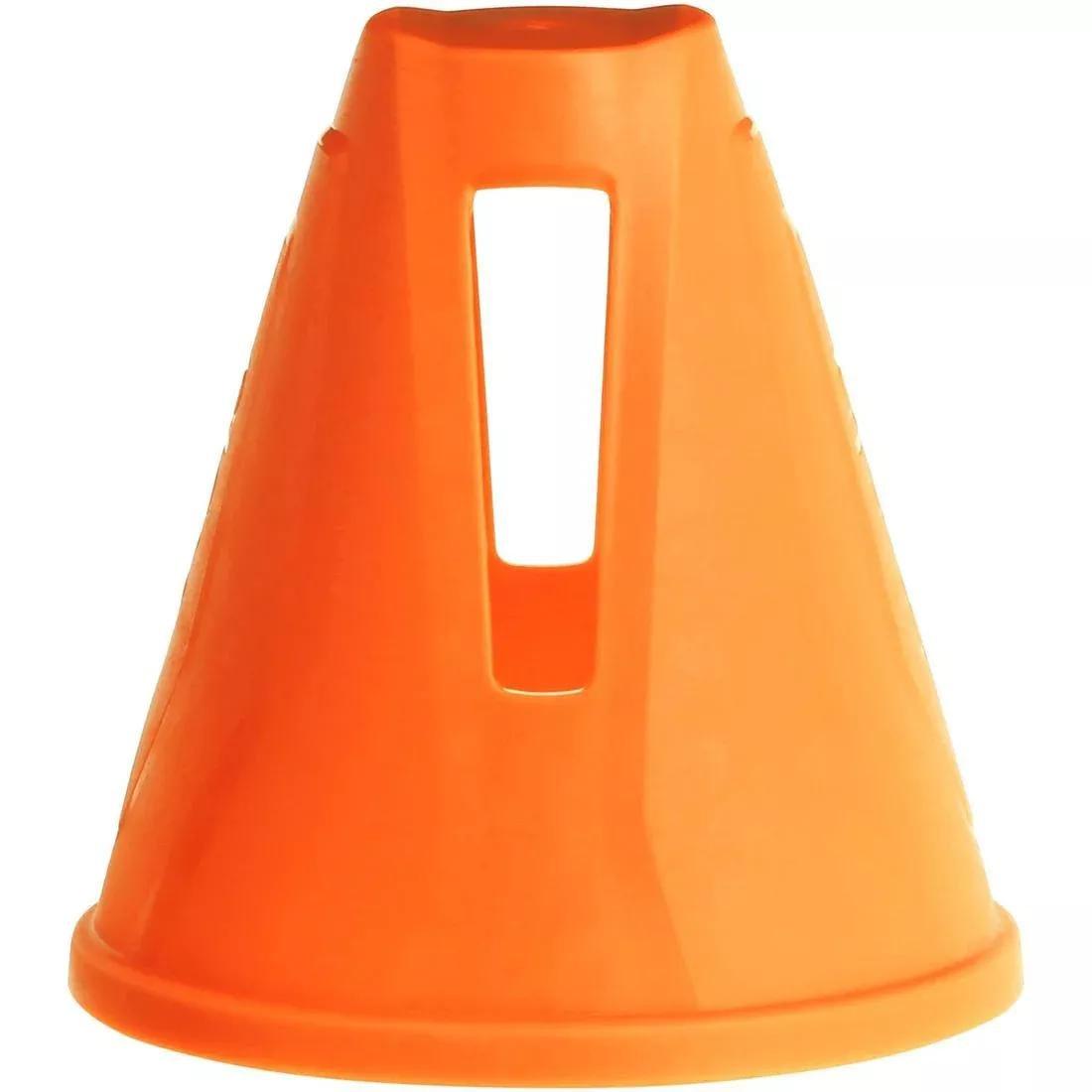 OXELO - Inline Skating Slalom Cones 10-Pack, Orange