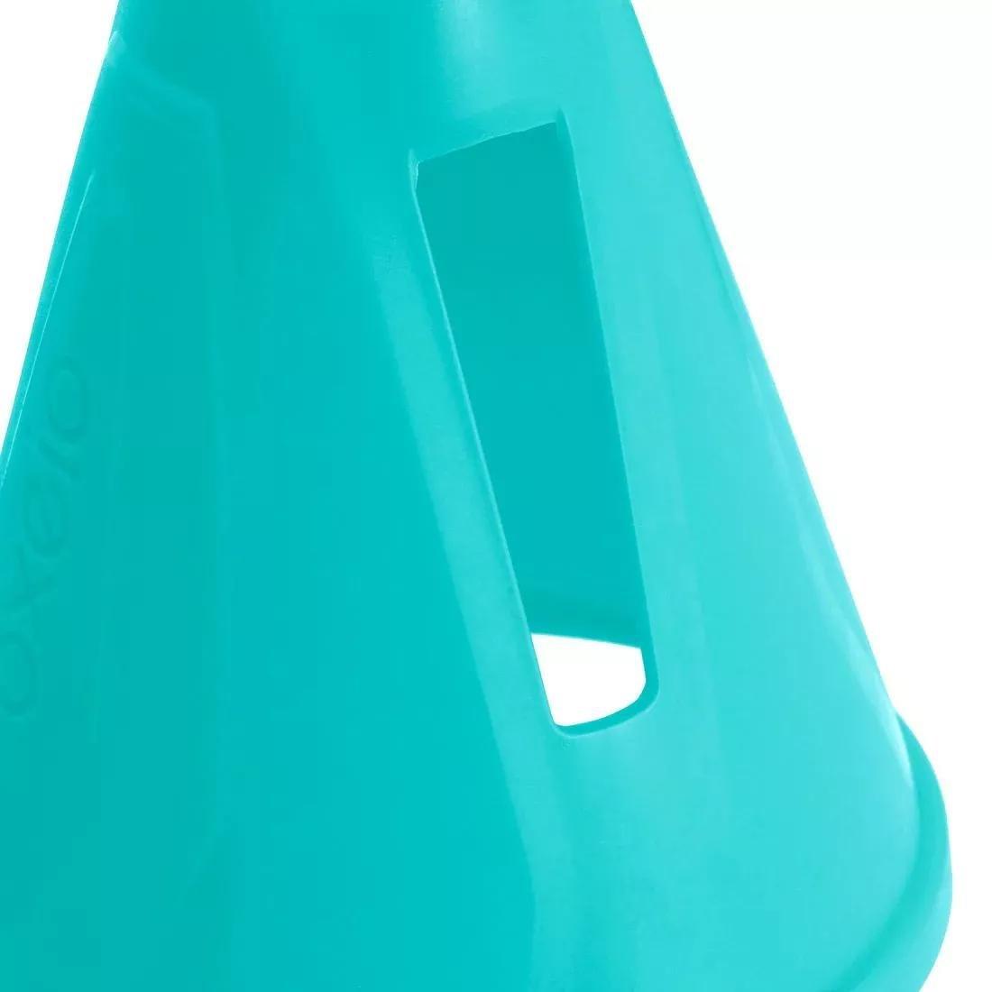 Inline Skating Slalom Cones 10-Pack, Blue, No Color, large image number 12