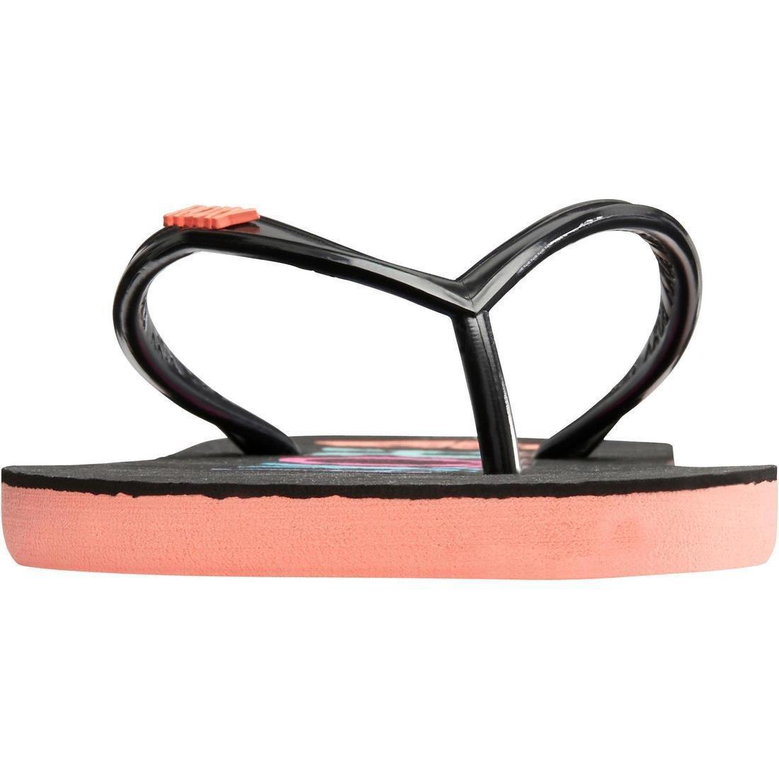 Womens Flip-Flops Roxy Bahama, Black, , large image number 4
