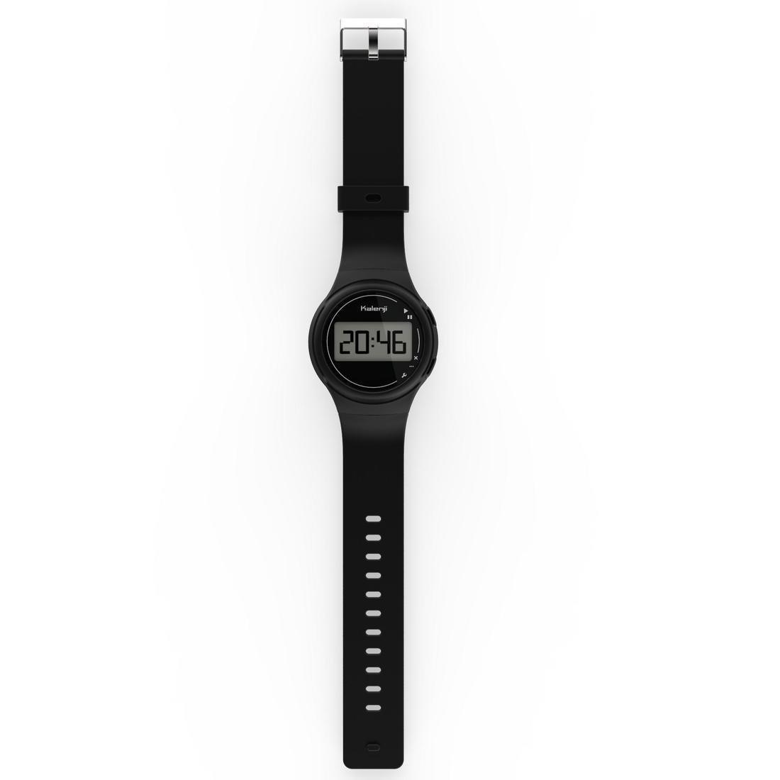 Men Running Stopwatch - W100 M, Black, No Color, large image number 8