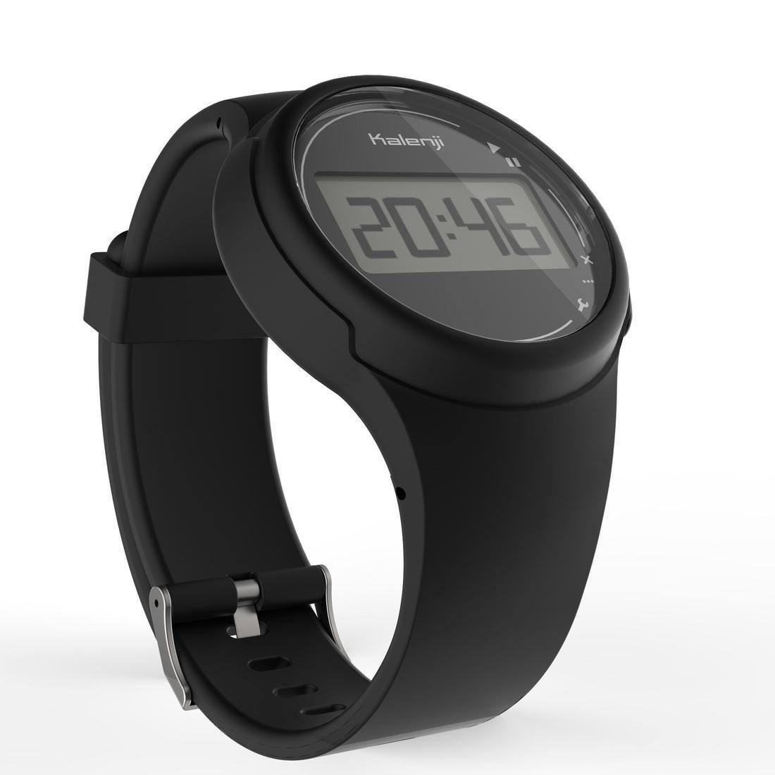 Men Running Stopwatch - W100 M, Black, No Color, large image number 14
