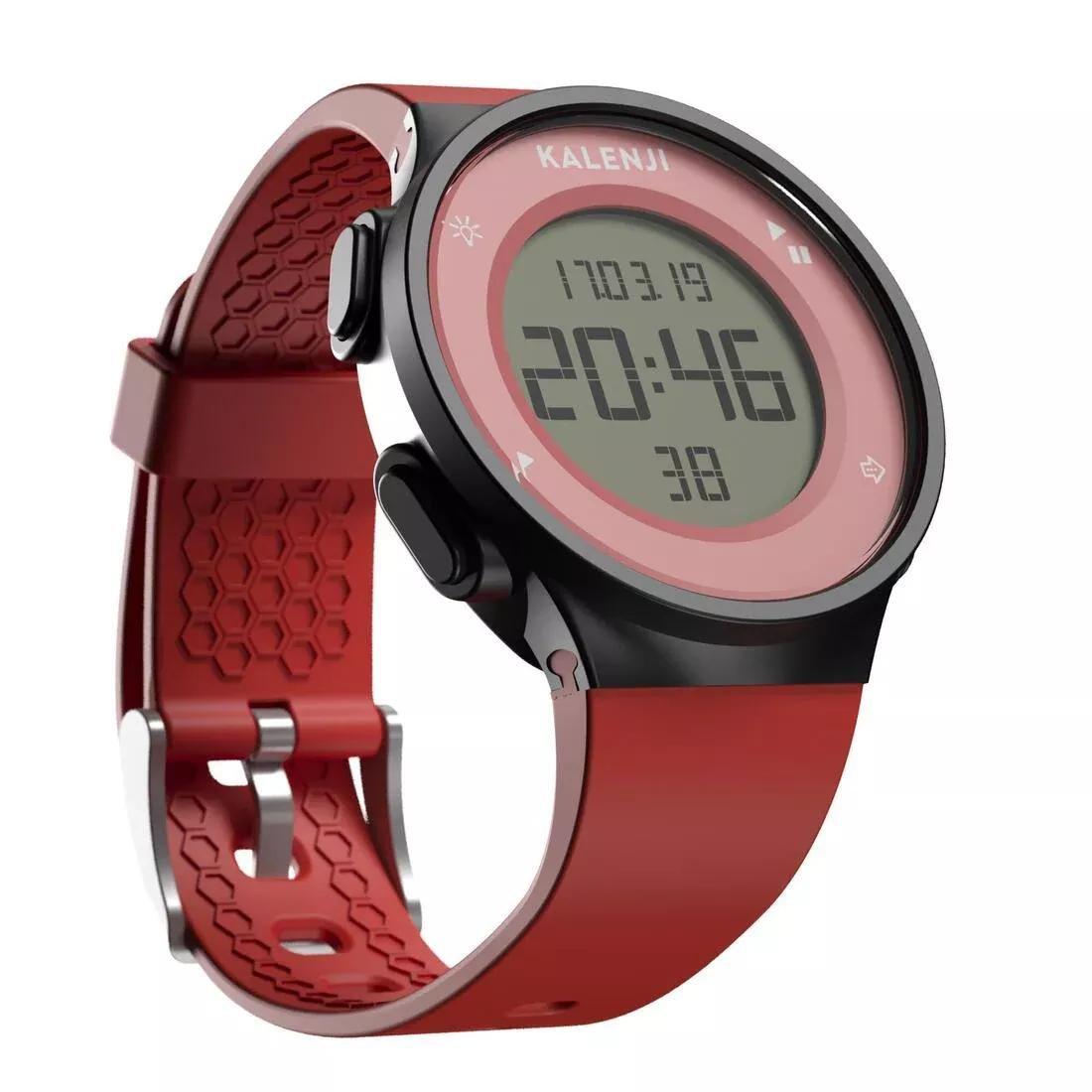 W500 Running Stopwatch Reverse Screen, Black, No Color, large image number 9