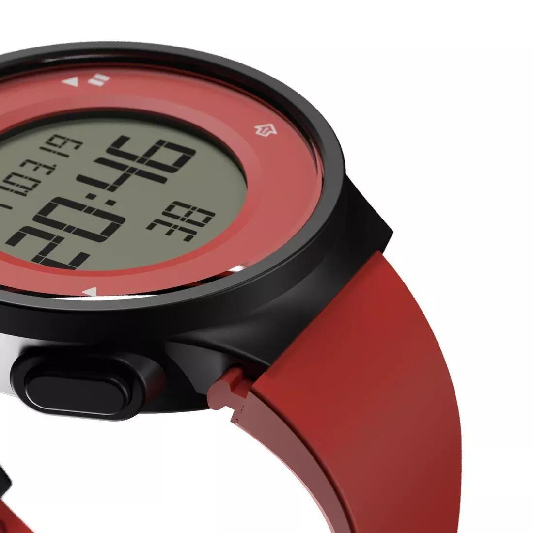 W500 Running Stopwatch Reverse Screen, Black, No Color, large image number 10