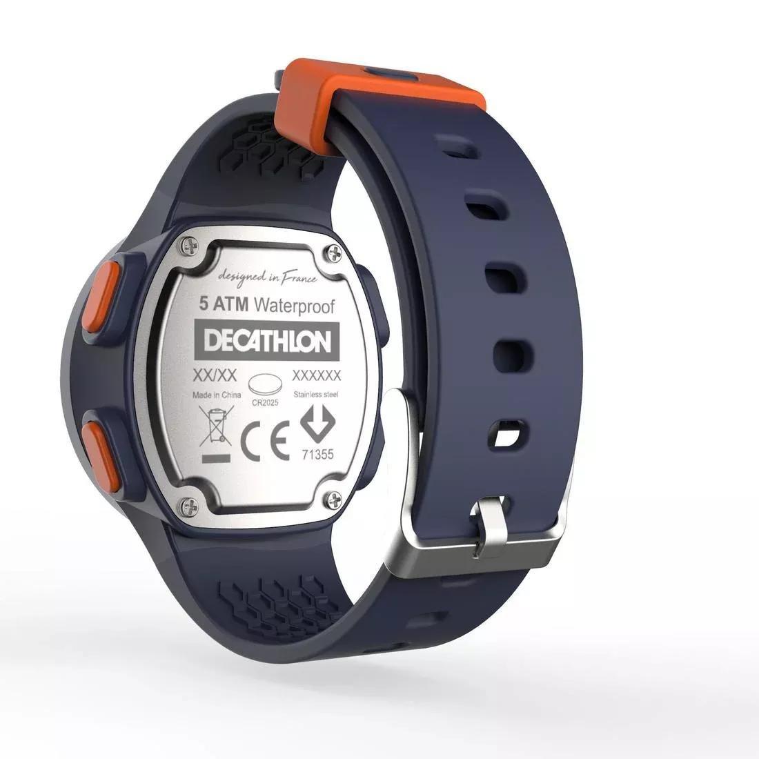 W500 Running Stopwatch Reverse Screen, Black, No Color, large image number 13