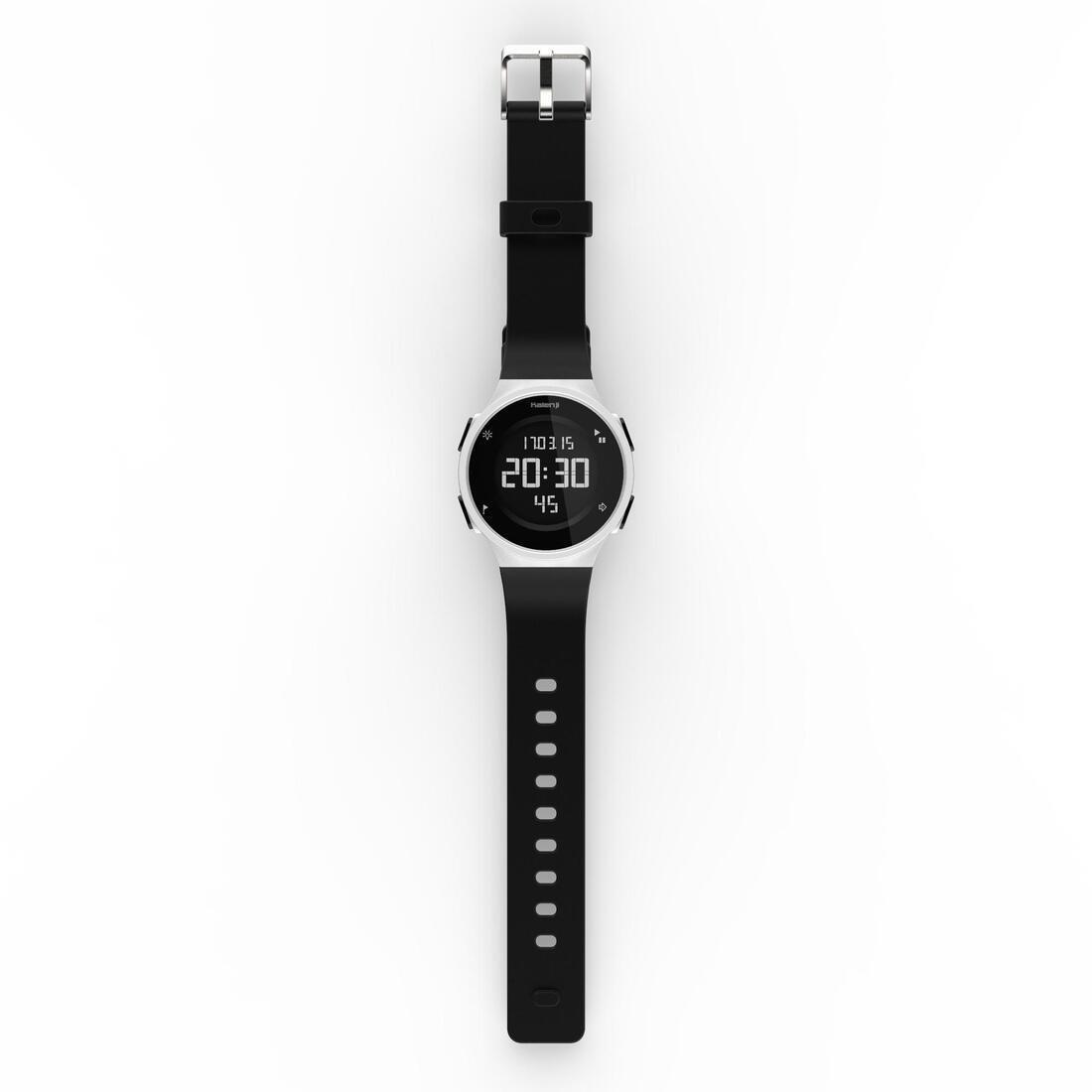 Men's  Running Stopwatch Reverse Screen, White, No Color, large image number 4