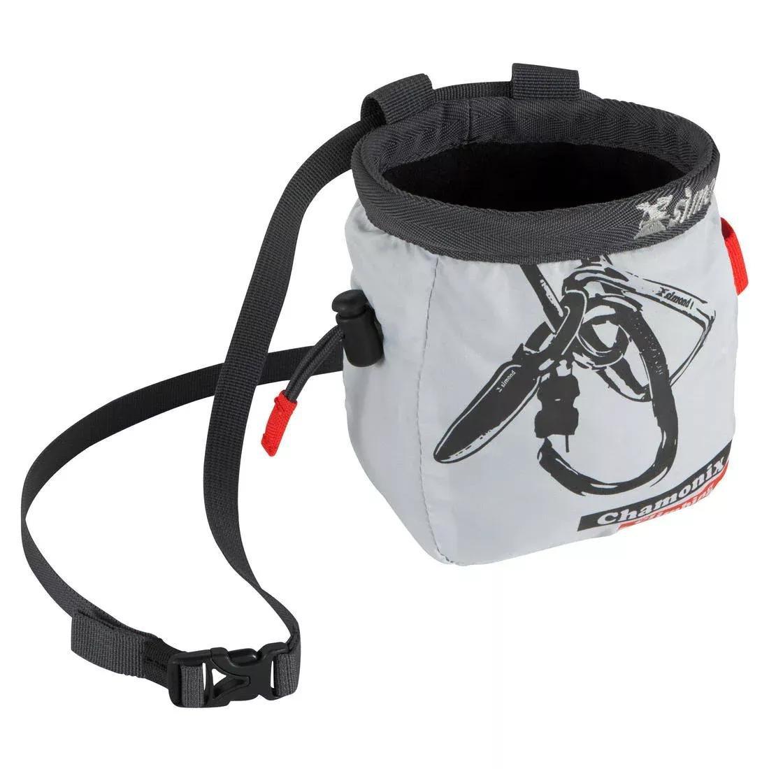 Climbing Chalk Bag Vertika , Pale Grey, No Color, large image number 0