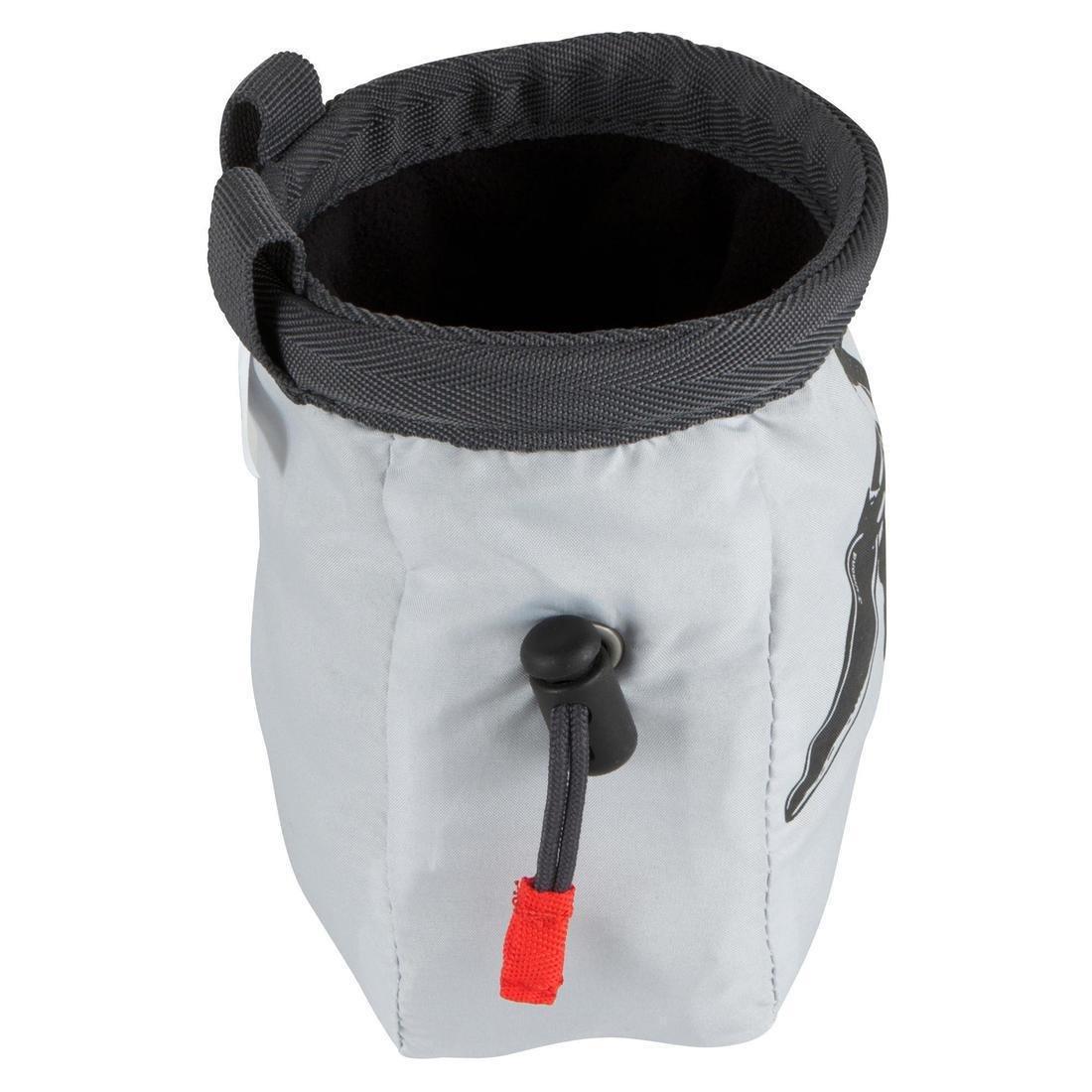 Climbing Chalk Bag Vertika , Pale Grey, No Color, large image number 1
