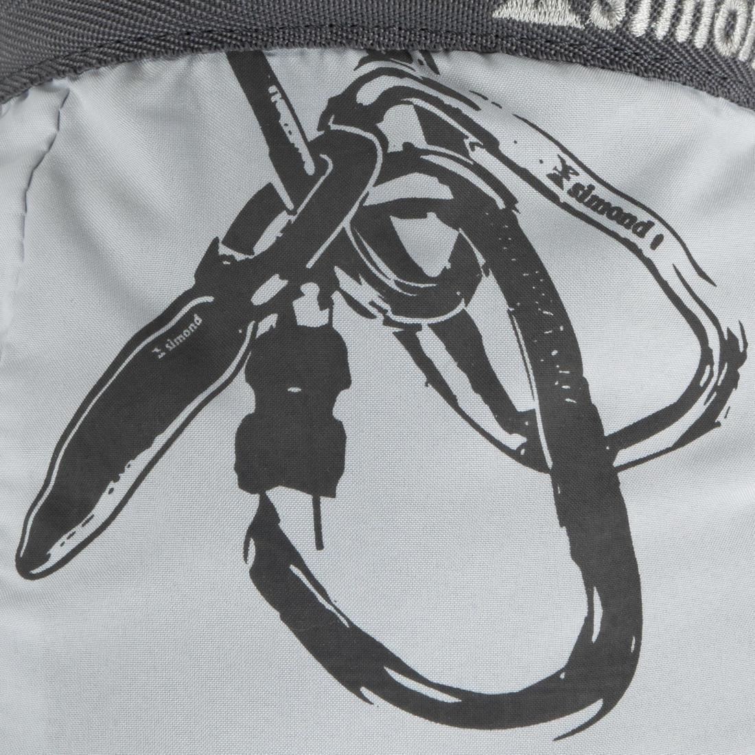 Climbing Chalk Bag Vertika , Pale Grey, No Color, large image number 6